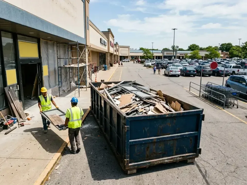 retail-store-renovation-debris-003 — frequently asked questions, Roll-off Dumpster Rentals in Castle Rock, CO